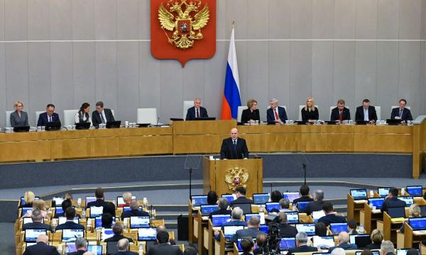 Михаил Мишустин поблагодарил "Единую Россию" за народную программу и системную поддержку правительства