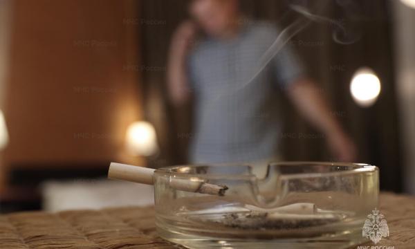 Неосторожность при курении &ndash; частая причина пожаров