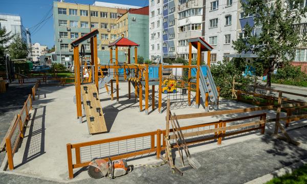 В Южно-Сахалинске благоустроят более 30 дворов