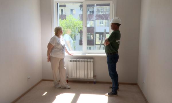 В Быкове завершают строительство дома для 60 семей
