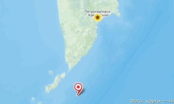 Три землетрясения магнитудой до 6,4 произошли на Камчатке за 10 минут