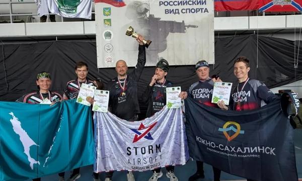 Сахалинцы заняли весь пьедестал на чемпионате ДФО по страйкболу