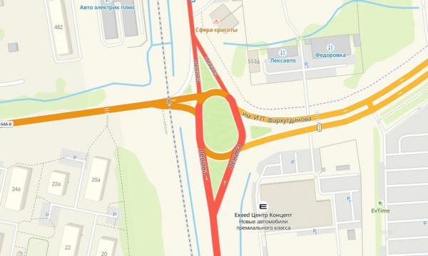 На участке юго-западного объезда в Южно-Сахалинске будет ограничен проезд с 1 по 3 сентября