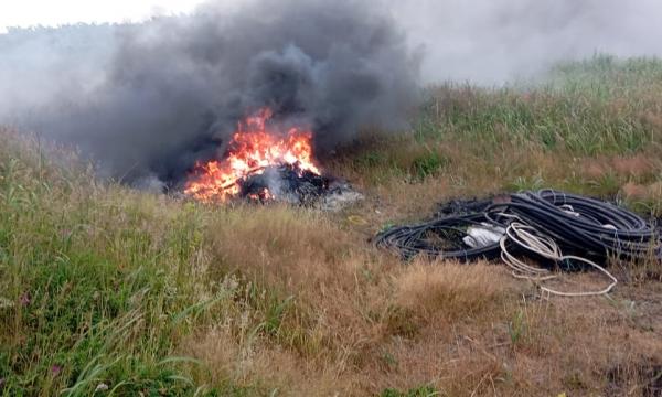 Пожарные ликвидировали возгорание в Южно-Курильске за 20 минут