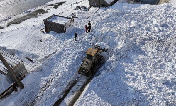 На Сахалине ликвидирована угроза схода снежной лавины в Невельском районе