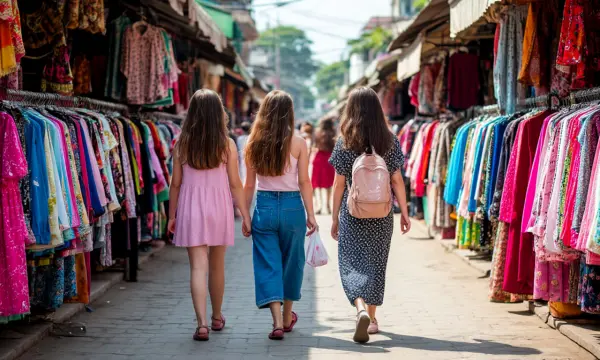 Треть сахалинцев покупает одежду на вещевых рынках