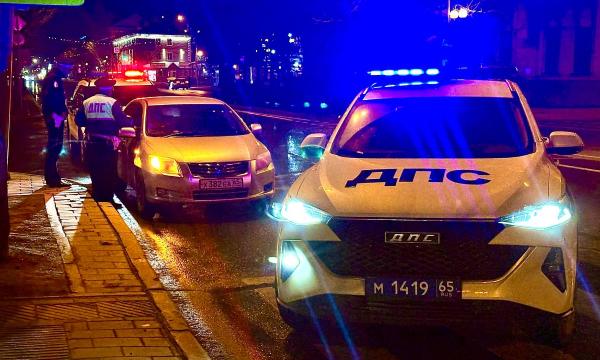 За выходные на Сахалине автоинспекторы задержали 21 пьяного водителя и 41 – без прав