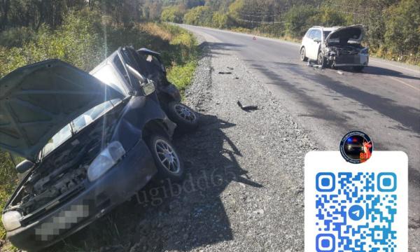 На трассе Южно-Сахалинск - Холмск произошла авария