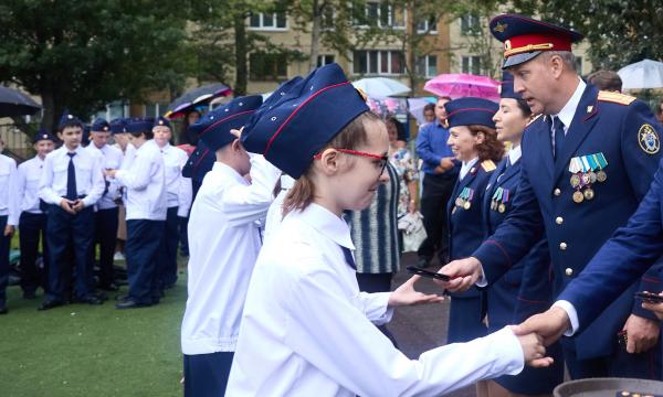 В Южно-Сахалинске открыли первый кадетский класс Следственного комитета
