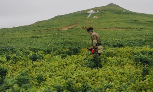 На острове Шумшу обнаружены останки еще двух бойцов