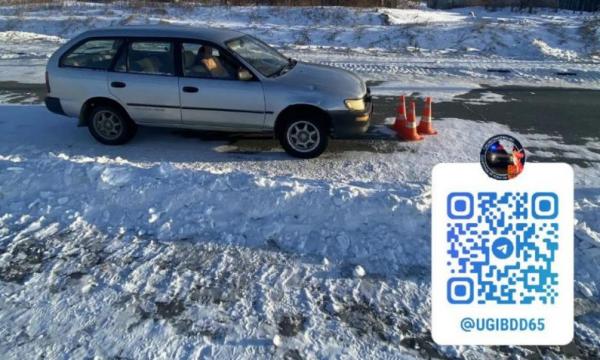 Водитель Toyota сбил пешехода на Сахалине