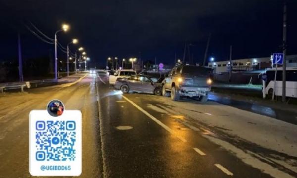 Пьяный водитель устроил аварию в Южно-Сахалинске