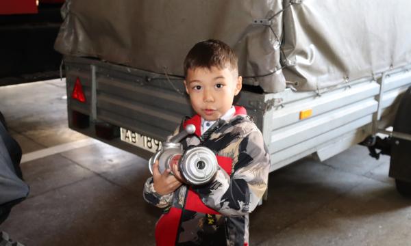 Школьники познакомились    с работой   пожарных