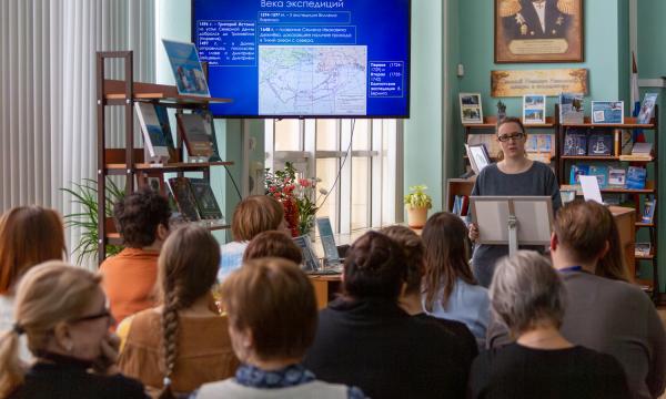 Лекция о пароходе "Ванцетти" открыла сахалинцам героические страницы освоения Арктики