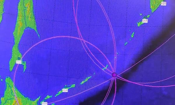 Землетрясение магнитудой 4,4 произошло юго-восточнее Симушира