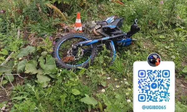 Водитель УАЗа спровоцировал аварию с мотоциклистом в Александровске-Сахалинском