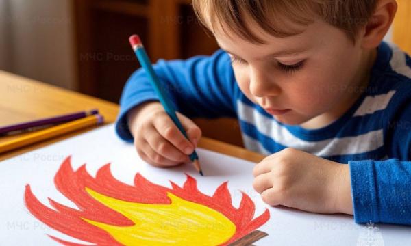 В МЧС России принимают заявки на участие в конкурсе детских рисунков к 35-й годовщине ведомства