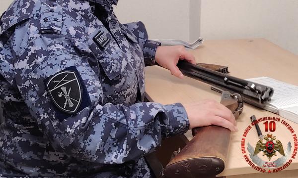 Росгвардейцы изъяли пять единиц оружия у сахалинцев за неделю