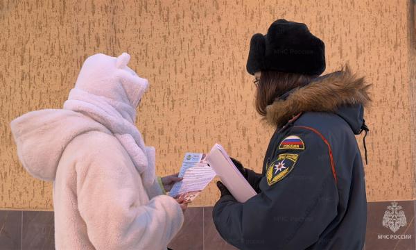 Сотрудники МЧС России напомнили жителям частного сектора о пожарной безопасности