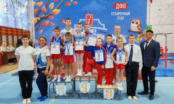 Сахалинские гимнасты завоевали две золотые медали на фестивале «Лига гимнастики»