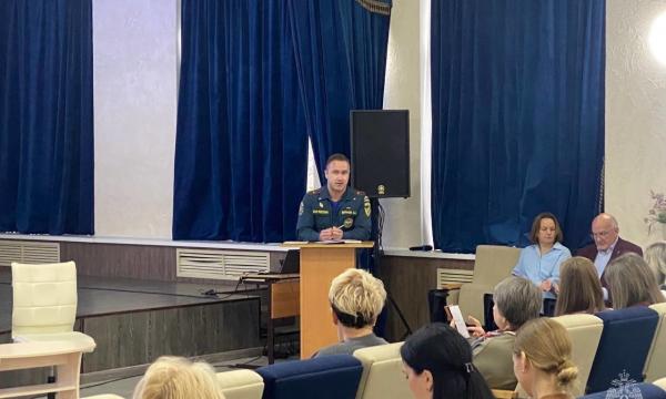 Инспекторы ГПН встретились с заведующими детских садов