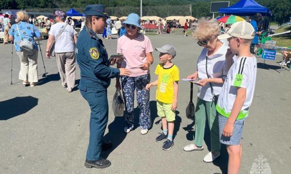 Инспекторы Госпожнадзора провели акцию безопасности в День семьи, любви и верности