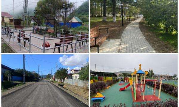 На сельских территориях Сахалина завершается реализация 35 проектов по благоустройству