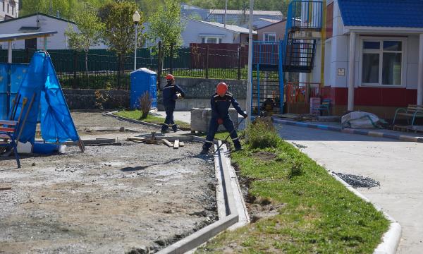 В Южно-Сахалинске благоустроят территории восьми детских садов