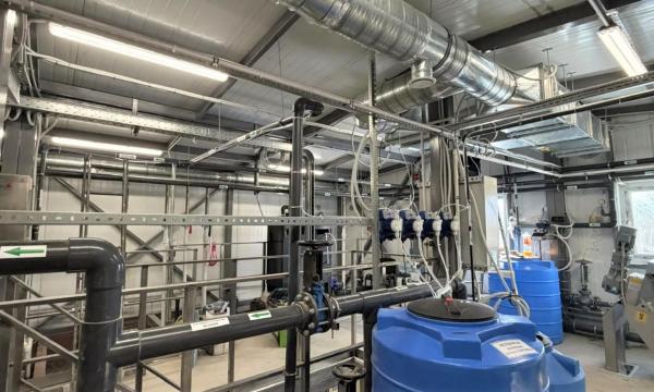 Новые очистные сооружения готовят к запуску в селе Таранай