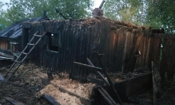 В селе Ясное горела баня