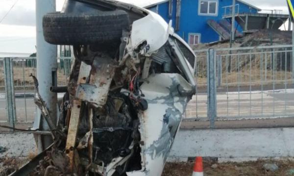 Пьяный водитель без прав устроил аварию на Курилах Пьяный водитель без прав устроил аварию на Курилах