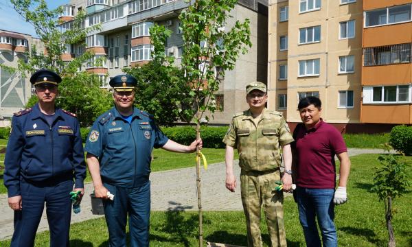 МЧС России присоединилось к акции «Сад памяти»