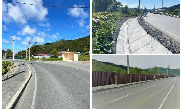 В селе Колхозное завершен капитальный ремонт дороги протяженностью 1675 метра В селе Колхозное завершен капитальный ремонт дороги протяженностью 1675 метра