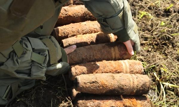 Сапёры ВВО на острове Шумшу уничтожили 563 взрывоопасных предмета