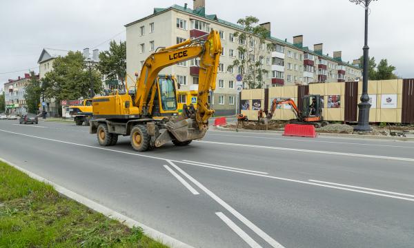 В Южно-Сахалинске завершают реконструкцию проспекта Победы