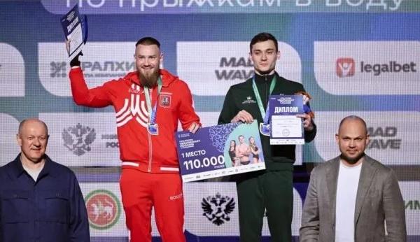 Сахалинцы взяли две медали на чемпионате России по прыжкам в воду