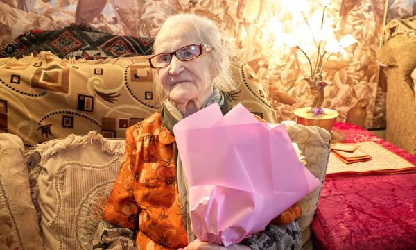 Мария Каштальянова, ветеран Великой Отечественной войны, отметила 101-й день рождения