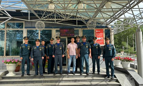 Огнеборцы совершенствуют навыки: занятия в гостиничном комплексе