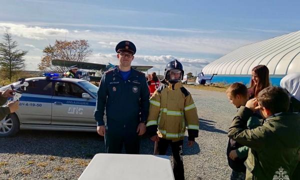 Инспекторы  Госпожнадзора провели профориентационную встречу с молодёжью Корсаковского района