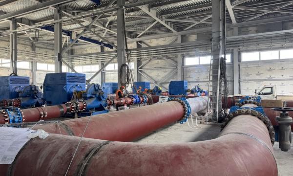 Строительство водозабора «Южный» близится к завершению