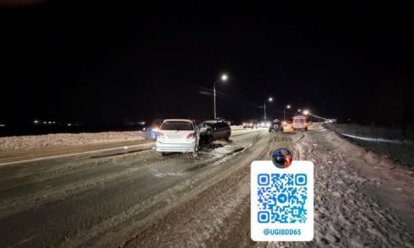 На трассе Южно-Сахалинск - Оха пьяный водитель устроил аварию