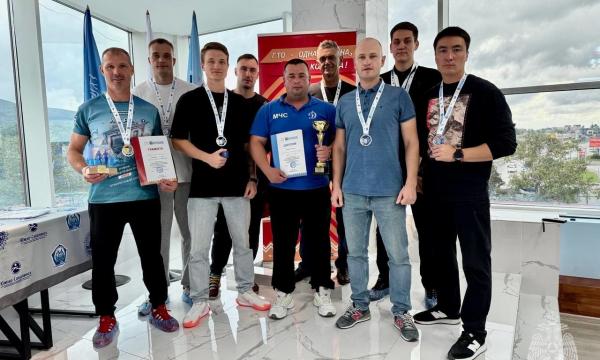 Команда МЧС   России завоевала серебро в фестивале ГТО среди трудовых коллективов