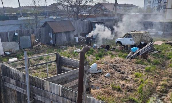 Сотрудники МЧС России предотвратили неконтролируемое горение