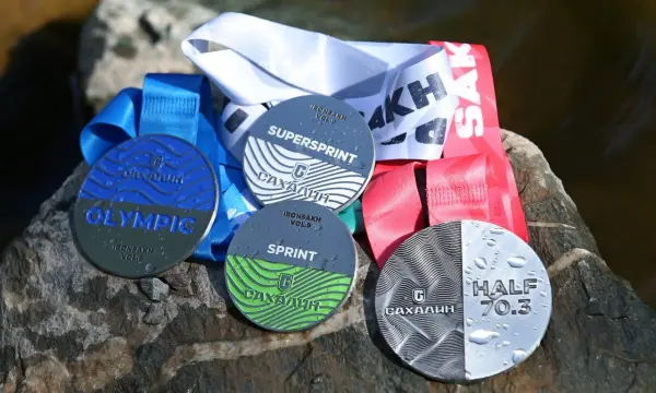 Все участники IronSakh на Сахалине получат медали финишера