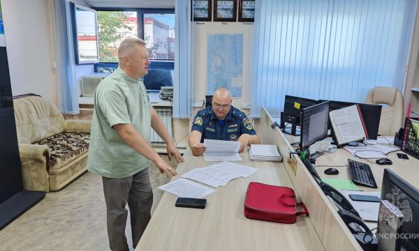 На территории Охинского района завершилось командно-штабное учение.