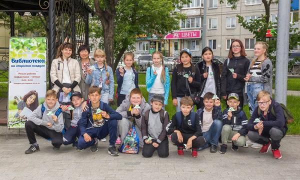 Библиотека на открытом воздухе в Южно-Сахалинске начнет работу в июне