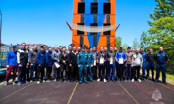 Определены лучшие в   пожарно-спасательном спорте