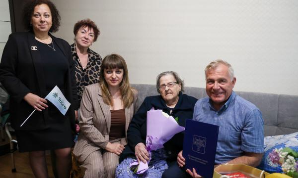 Сахалинка-участница Великой Отечественной войны Евгения Сахарук отмечает 93-й день рождения