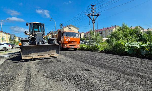 В Дальнем отремонтировали участок дороги на ул. Большая Полянка