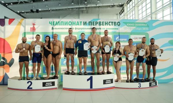 Победителем этапа спартакиады на Кубок губернатора по плаванию стала команда ПСО